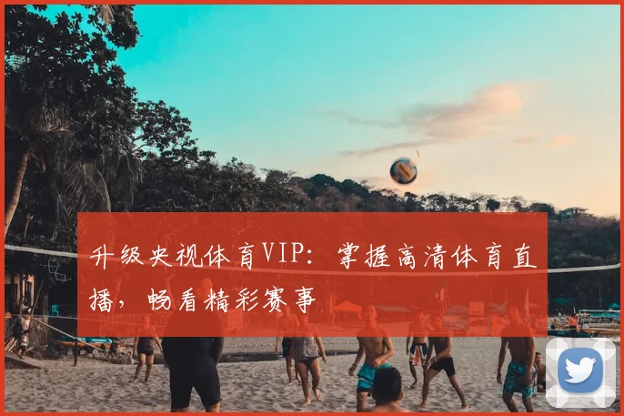 升级央视体育VIP：掌握高清体育直播，畅看精彩赛事